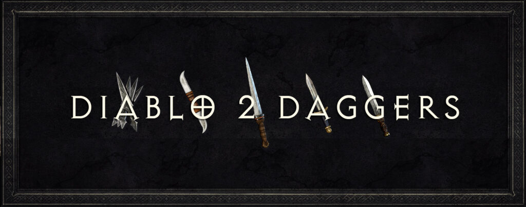 Diablo 2 daggers