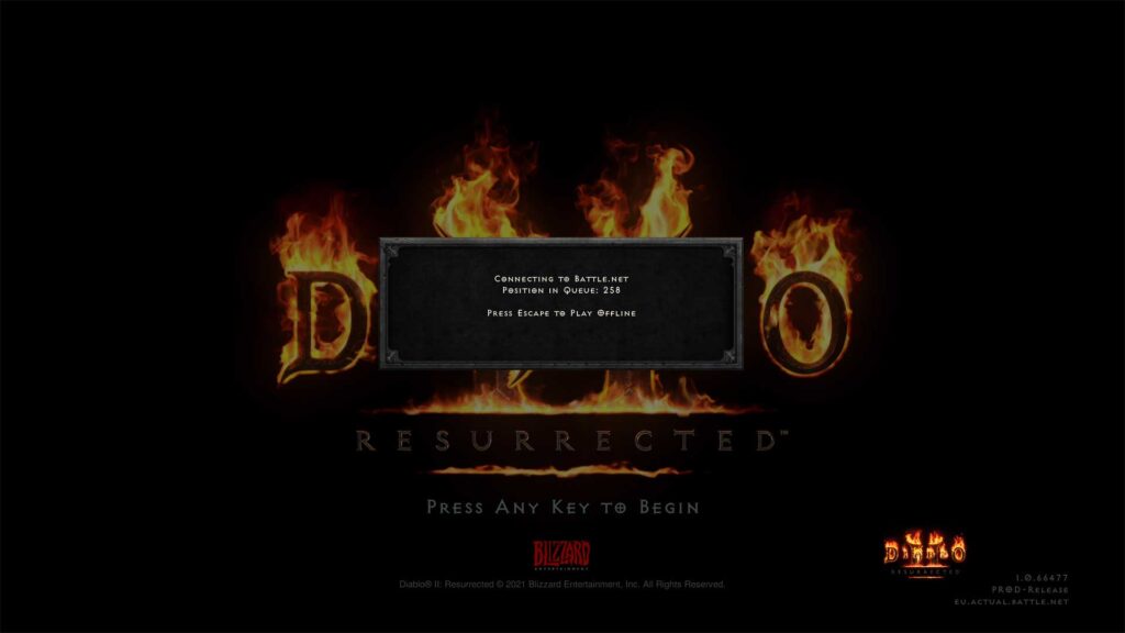 Blizzard apologise for Diablo 2 Resurrected console connection problems