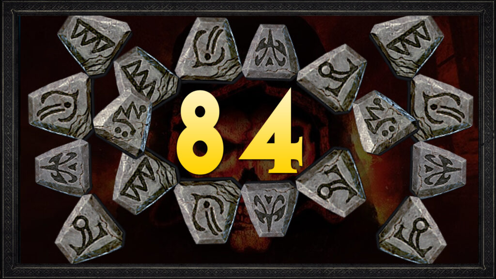 2.4 PTR reveals 84 New Runewords