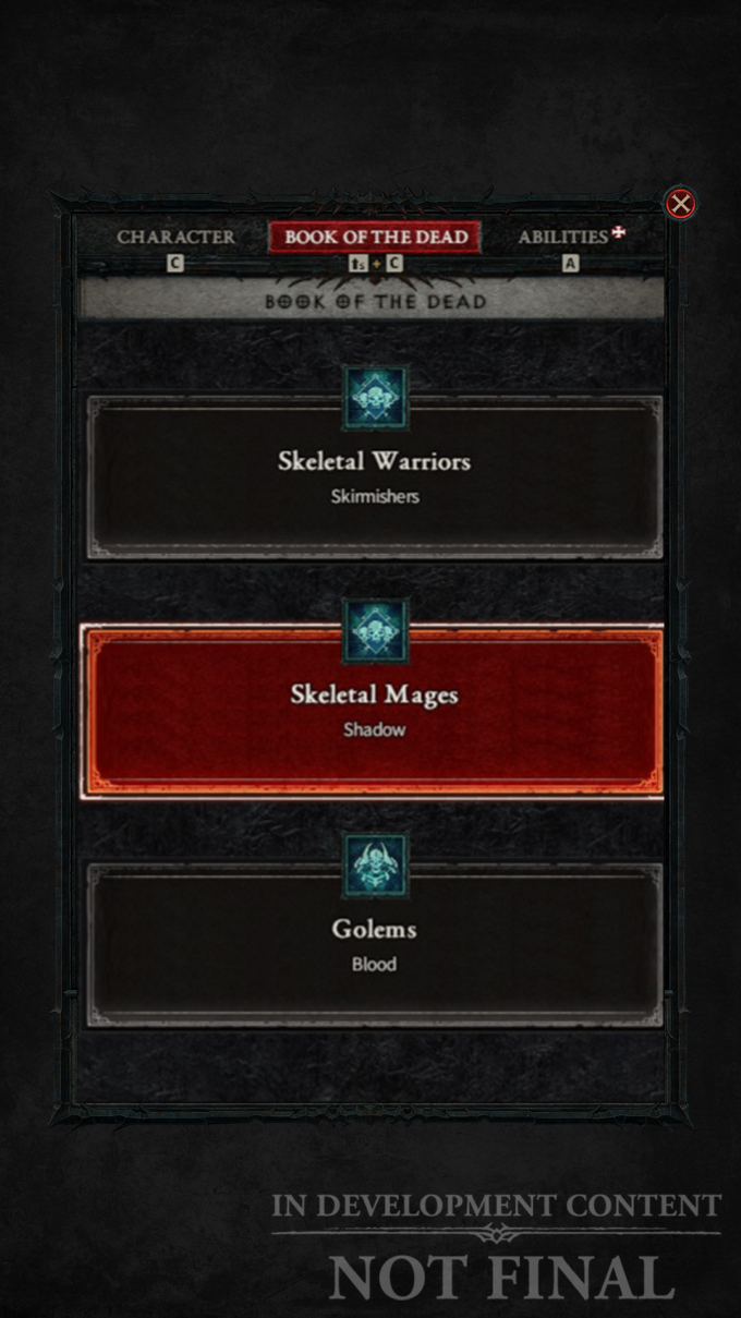 Diablo 4 developer update - The Necromancer necromancer Book of the dead