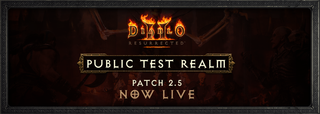 Diablo 2 Resurrected Patch 2.5 PTR