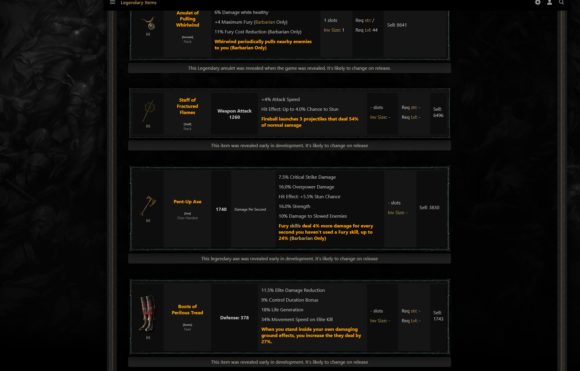Barbarian Boots: Move Speed / Fury Cost Reduction - Buy Diablo 4