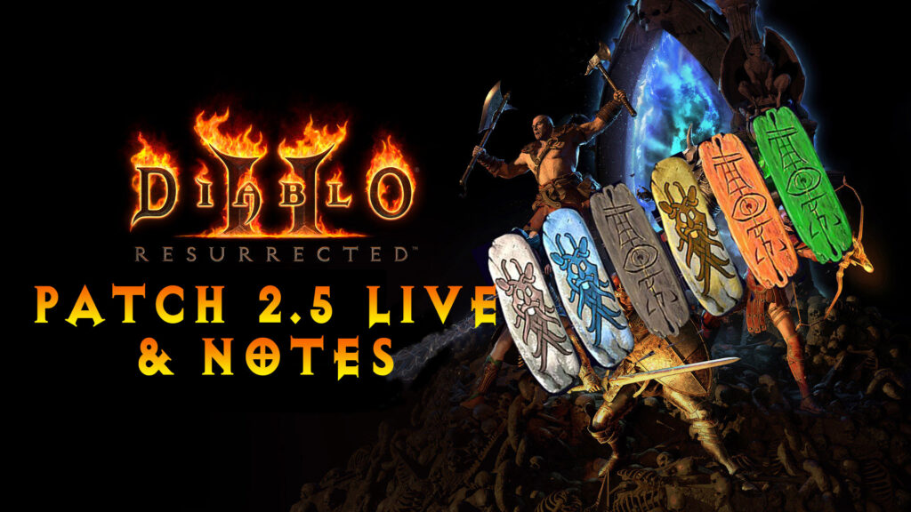 Diablo 2 Resurrected update 2.5 patch notes: Ladder Season 2, Terror Zones,  & more - Dexerto