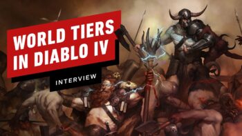 Blizzard on Diablo 4 World Tiers
