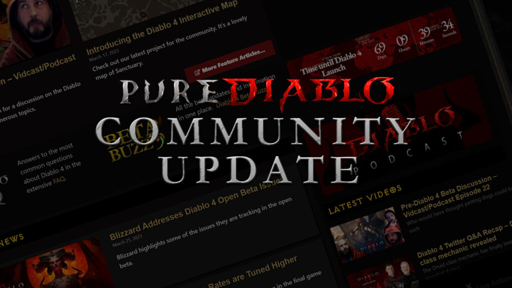 PureDiablo Community update