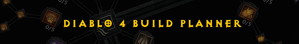 Diablo 4 Build Planner Diablo 4 Build Planner