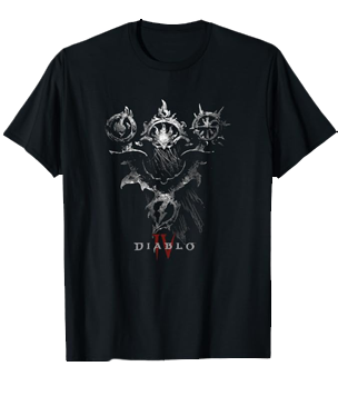 Diablo 4 Sorcerer T Shirt
