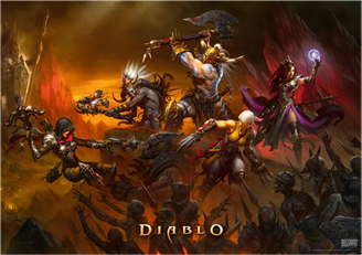 Diablo 1000 Piece Heroes Puzzle