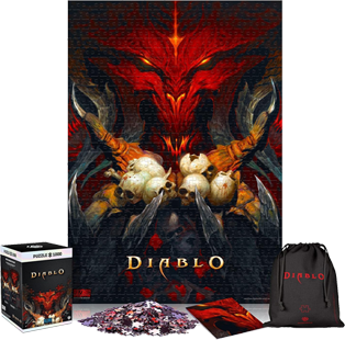 Diablo 1000 Piece Puzzle plus Poster and Bag
