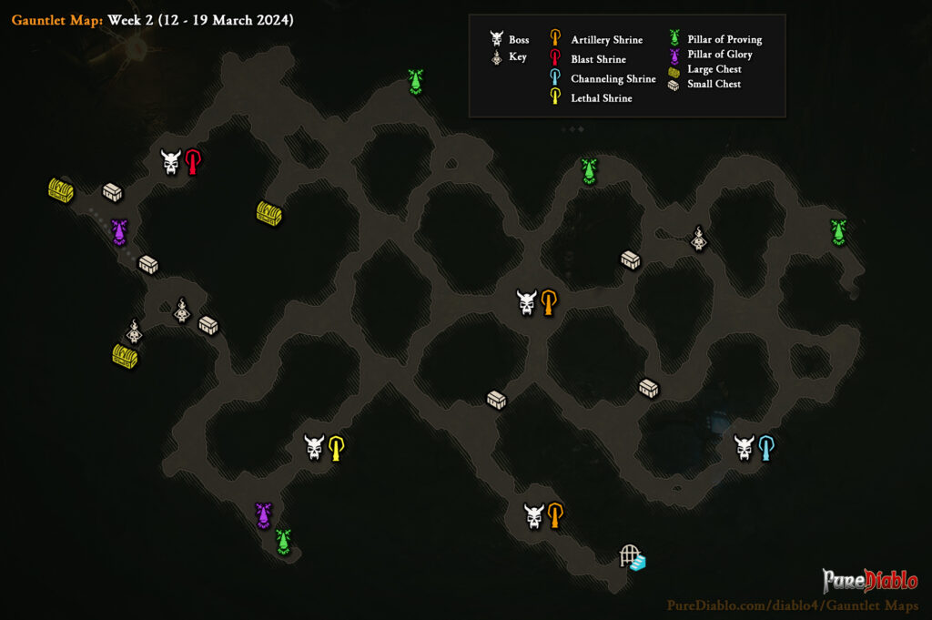 Here's the Gauntlet Map Week 2