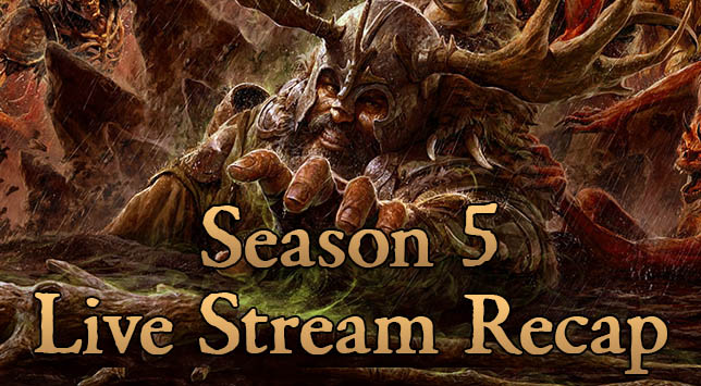 Diablo 4 Season 5 Developer Chat