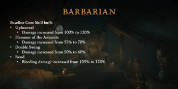 Mid Season update Season 6