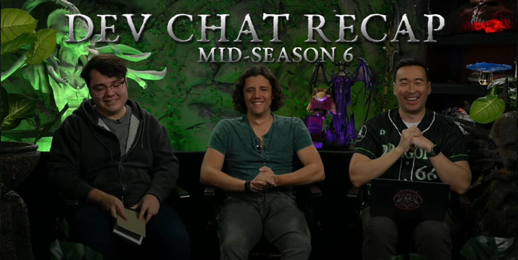 Mid Season 6 Dev Update Chat Recap